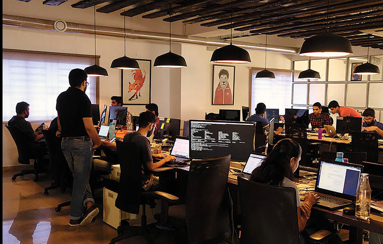 The Domy design studio where the research and design work happened